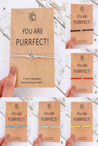 

you are pawsome dog bracelet paw print bracelet dog mom gift dog lover gift animals jewelry for women men friendship gift5477196, Golden;silver