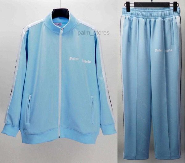 

men's tracksuits palms angels tracksuits letters men and women cotton long sleeve jacket pants sports set men039s women039s 1529603, Gray