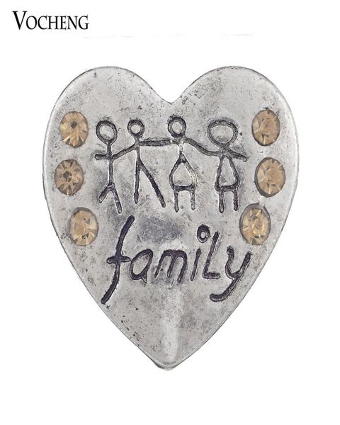 

vocheng noosa a family hand in hand snap buttons on jewelry interchangeable jewelry accessory with crystal vn2568273260