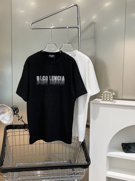 

blcg lencia summer t-shirts high street hip-hop style 100% cotton quality men and women drop sleeve loose tshirts oversize 23170, White;black