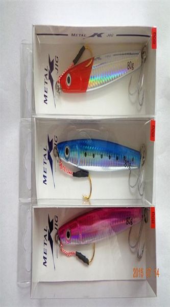 

brand 3d fish metal jigs iron lures 9cm40g 12cm80g lead fish artificial bait for big game bass fishing4121663