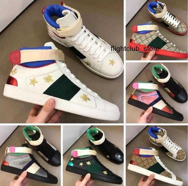 

gang classic shoes white bee snake tiger high ggity chaussures genuine casual shoe leather sneakers embroidery designer luxury trainers pyth, Black