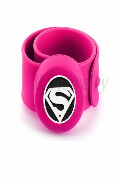 

movie character stainless steel kids adjustable essential oil bangle children men women silicone diffuser locket silicone bracelet9733286, Silver