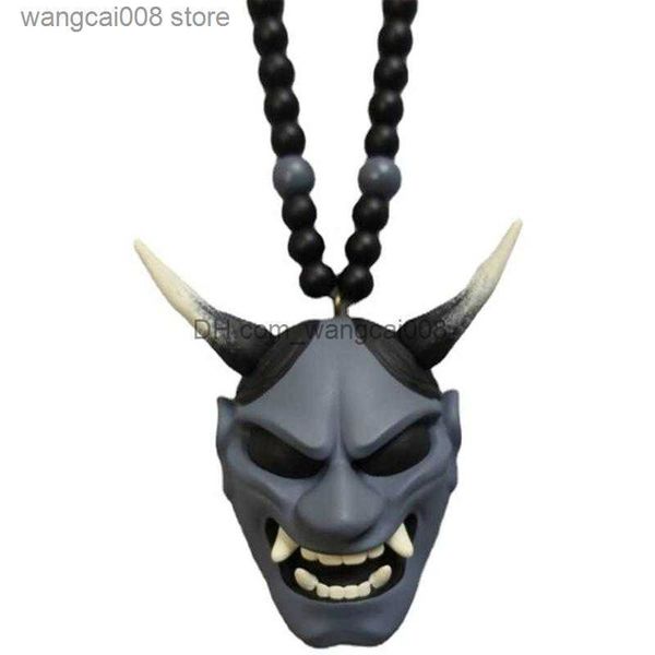 

interior decorations japanese oni samurai kabuto helmet car rear view mirror pendant halloween car decorations japanese kijin hanging orname