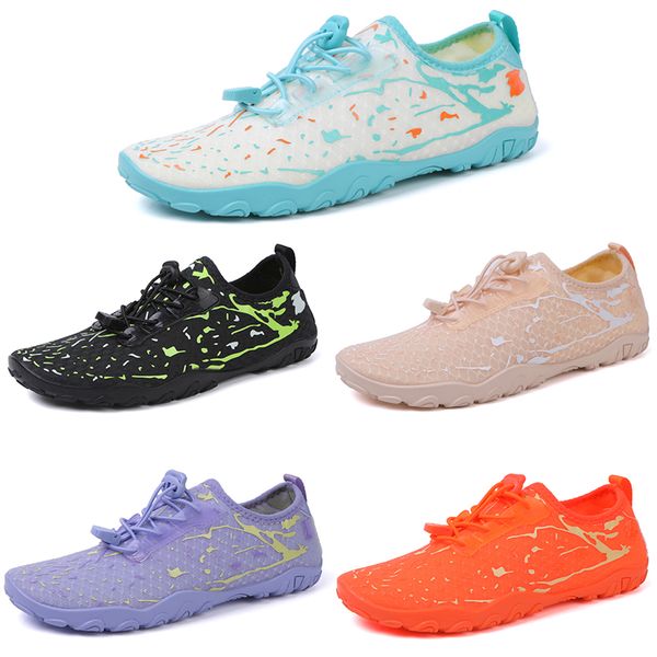 

2023 wear resistant beach wading casual shoes men black green orange purple sneakers outdoor color5