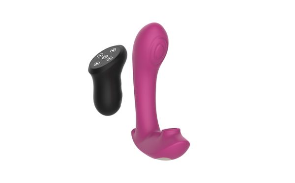 

Soft Touch Silicone Clitoral Stimulator Sucking Vibrator With 7 Vibrating And Sucking Modes Sex Toys for Women RC067