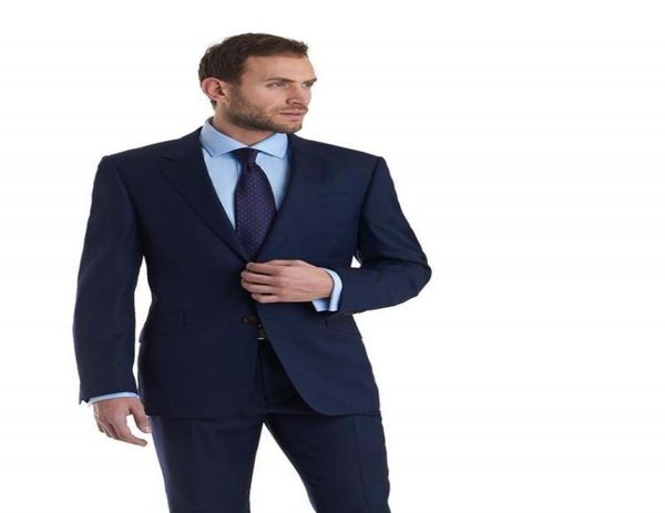 

custom made men suit groomsmen two buttons men groom tuxedos prom party formal suits business men wearjacketpants new6389535, Black;gray