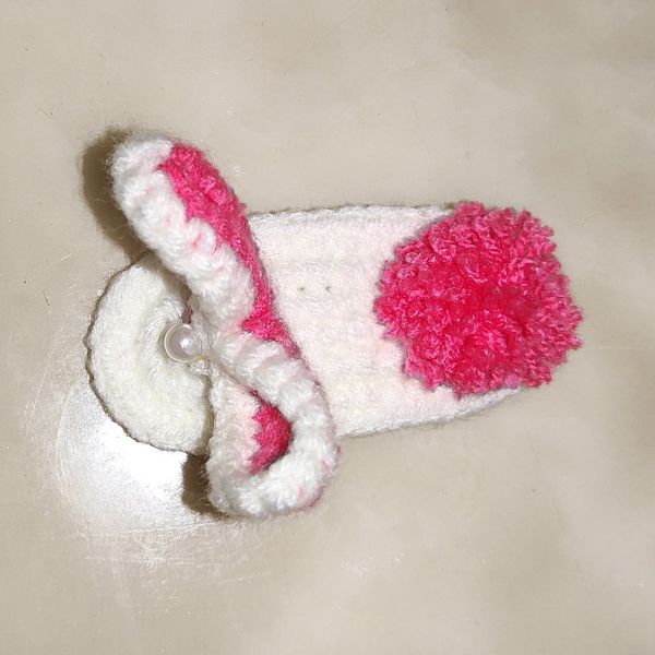 

baby clips knitted cute animal cartoon baby girl's hairclips, Blue
