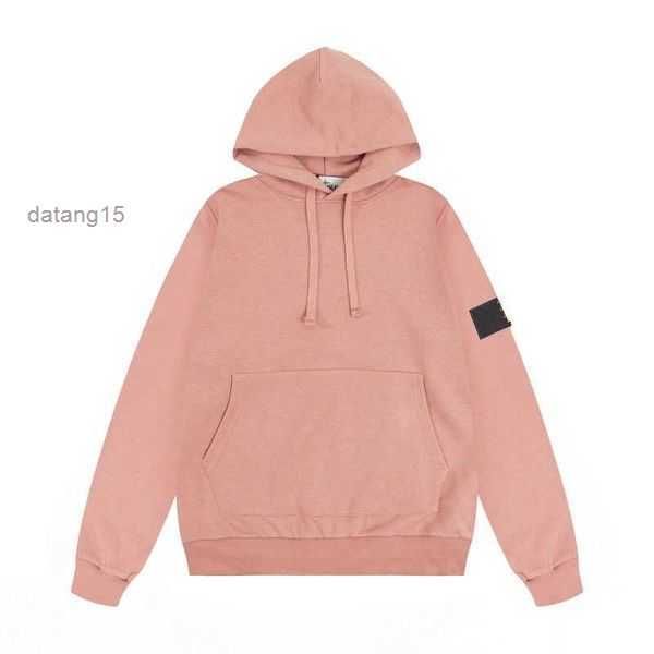 

stones island men's sweatshirt designer men's and women's hoodie casual long sleeve sweater couple loose fashion spring and a, Black