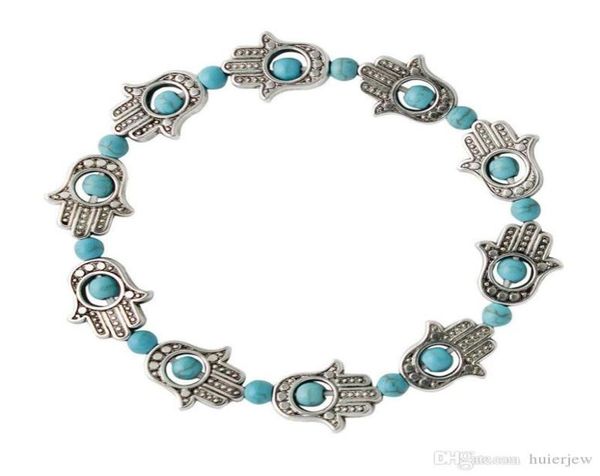 

charm bracelets cuff bead bracelet bohemia charming nice round turquoise bracelet3608997, Golden;silver