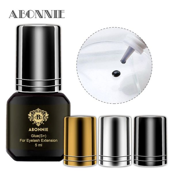 

abonnie 5ml eyelash extension glue 052 seconds fast drying pro lash black7392103