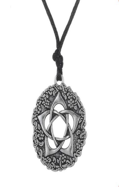 

l11 star rose pentacle of the goddess pentagram wiccan jewelry pewter pendant necklace26863268119, Silver