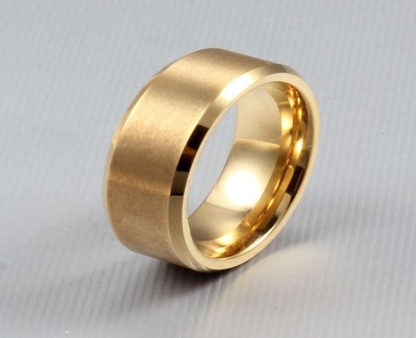 

new tungsten ring goldblacksilver men ring classic wedding party dress jewelry3003645, Silver