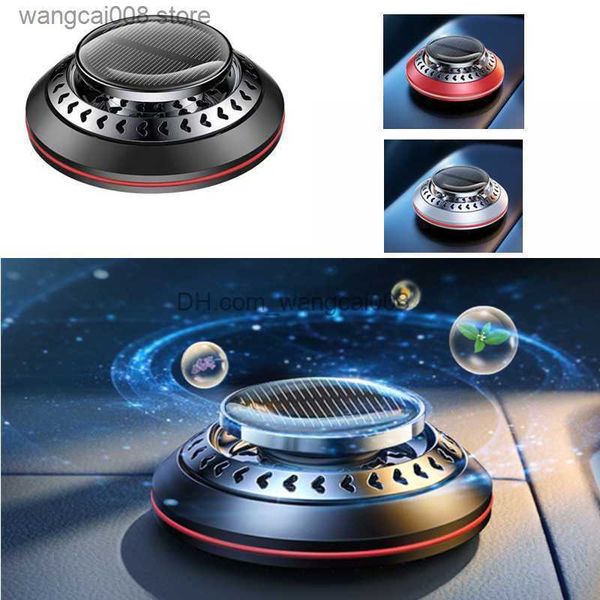 

interior decorations car air freshener in car fragrance solar rotating decoration aromatherapy vehicle perfume diffuser auto interior access