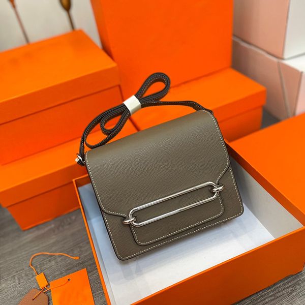 

roulis designer bag 2023 cross body shoulder bags wallet leather women handbag wallet bag purse crossbody bag commercial pig nose handbags