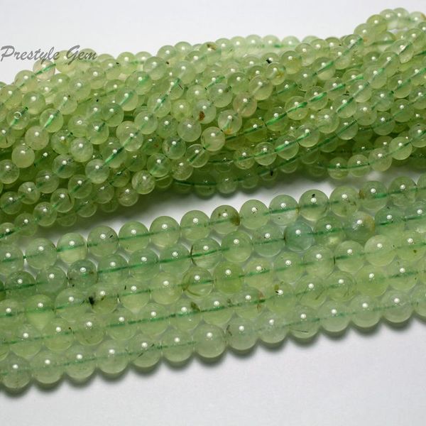 

vests meihan natural prehnite 6mm & 8 mm smooth round loose beads for jewelry making design & gift wholesal, Black;white