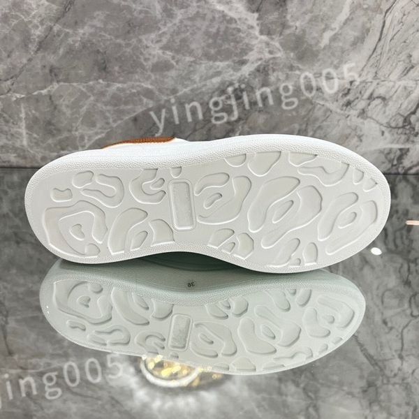 

new platform designer sneakers casual shoe leather lace up men fashion white black mens womens espadrilles sports trainer xsd221133