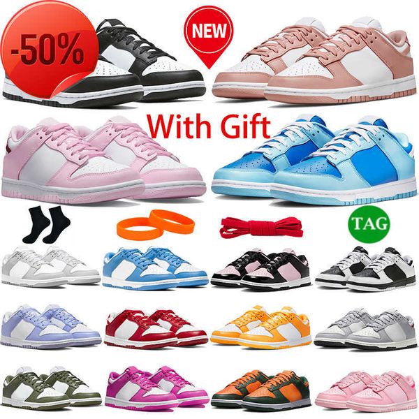 

r shoes low white black panda rose whisper qs argon grey fog unc gs pink foam vintage navy valentine's day easter men women casual snea, Gray