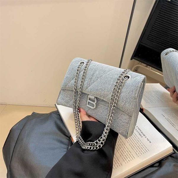 

24% off handbag designer 2023 french senior feeling women's new net red temperament denim one shoulder underarm bag