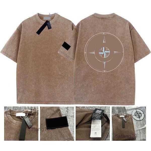 

stones island tees tshirt summer fashion mens womens designers t shirts long sleeve luxurys letter cotton tshirts clothing polos short clot, White;black