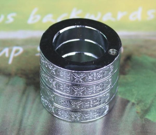 

new gold silver self defense stainless steel ring one ring unfolds into four rings defense knuckle 6031042