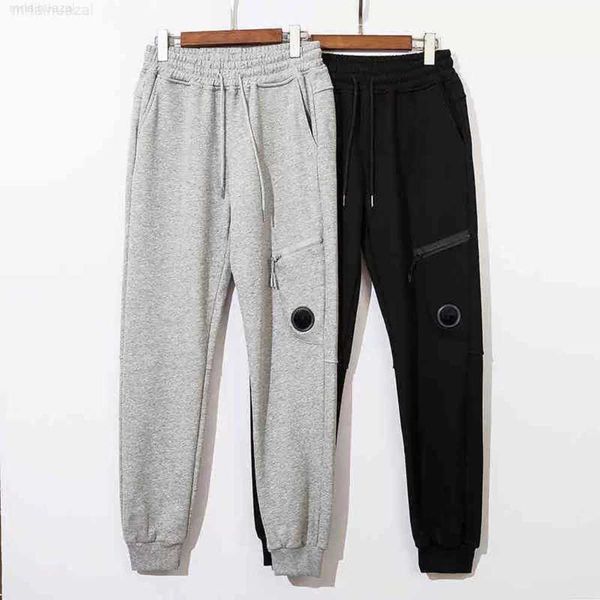 

22ss men pants pant designer luxury sweatpants casual loose zipper outdoor woman sports high steet trousers streetwear hlsvcm7a5ek9, Black
