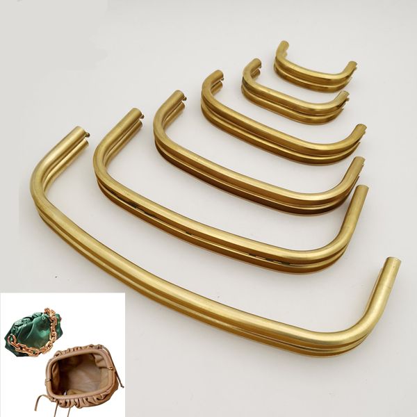 

bag parts accessories frame for purse magnetic kiss lock metal copper women clutch diy pouch hardware handmade 230717, Black