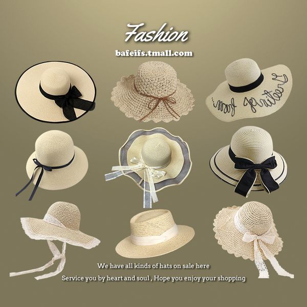 

beach hat new sunshade hat mask sun hat sunscreen seaside p straw hat collection, Blue;gray