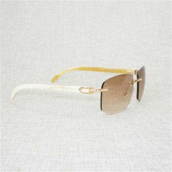 

sunglasses 2023 designer trend designer retro wood oversized men natural black buffalo horn random glasses frame for outdoor summer eyes gaf, White;black