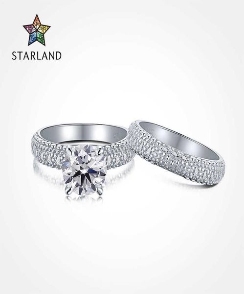 

wind s925 sterling silver eternal wedding ring women039s super flash simulation set ring7262188