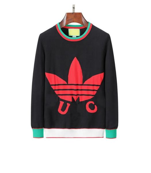 

casual mens womens designer sweaters striped pullover fashion men hoodie long sleeve active sweatshirt knitted sweater -3xl#02, White;black