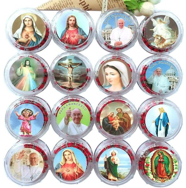 

religious jewelry red aroma wood bead chain catholic prayer beads crucifix cross pendant rosary necklace christmas easter gifts2123534, Silver