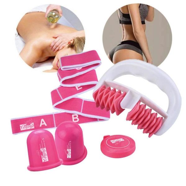 

drop shipthe body shaper set against cellulite massage roller suction cup and elasticband with triple power against orange skin1 j2680616