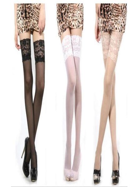 

women lace suspender stockings summer girls long socks over knee silk stocking thighhighs stockings lace stocking solid1031397, Black;white