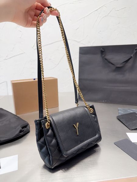 

2023 new nolita chain bags genuine leather embroidery thread designer bag shoulder bag crossbody package messenger tote