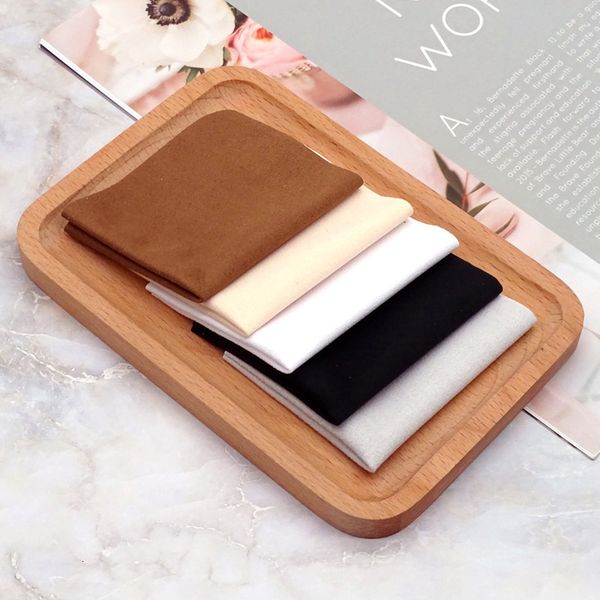 

lens clothes whiteblackgraybeigecoffee 5pcslot microfiber glasses lens clothes jewelry piano computer phone screen wipe cloth 230717
