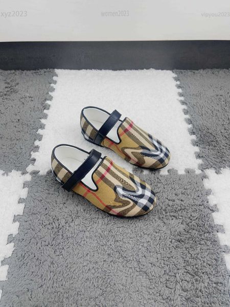 

kids casual shoe checker pattern full print child sneakers fashion baby untied shoes box protection shipment multiple product, Black;red
