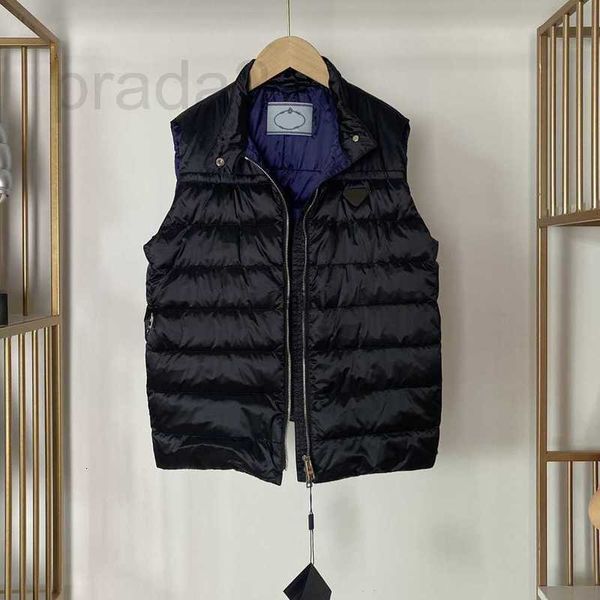 

men's vests designer vest luxury jacket slim triangle badge 31z0, Black;white