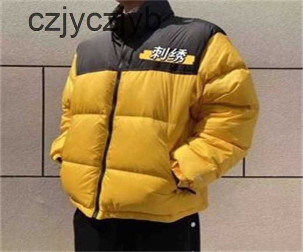 

mens down parkas designer 2023 mens down jackets north winter womens mens parkas winter couples clothing thickface warm puffer jacket coats, Black