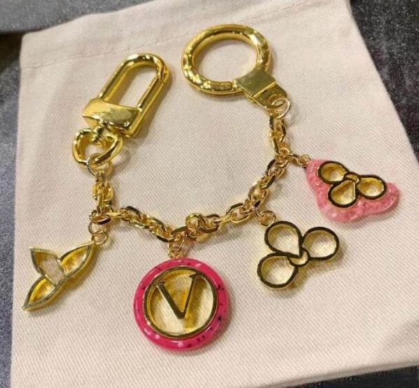 

fashion flower design keychain charm key rings for mens and women party lovers gift keyring jewelry nrj57528085574672, Slivery;golden