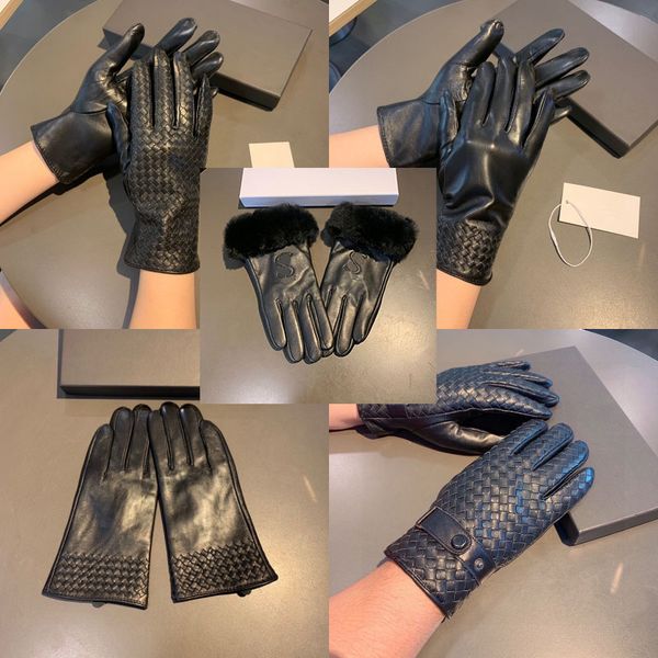 

winter fashion gloves touch screen skin gloves cold resistant warm multiple options black five finger gloves, Blue;gray