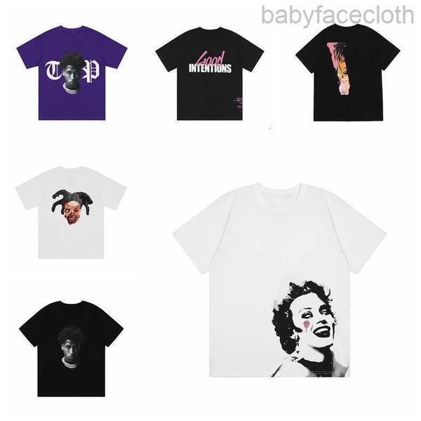 

designer large big reflective v friends men women t shirts casual smoke angel loose lovers vlone'ssshirt luxury short sleeve tee 044, White;black