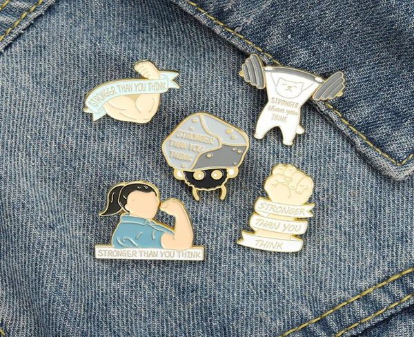 

strong enamel brooches pin for women fashion dress coat shirt demin metal funny brooch pins badges promotion gift7503767, Gray