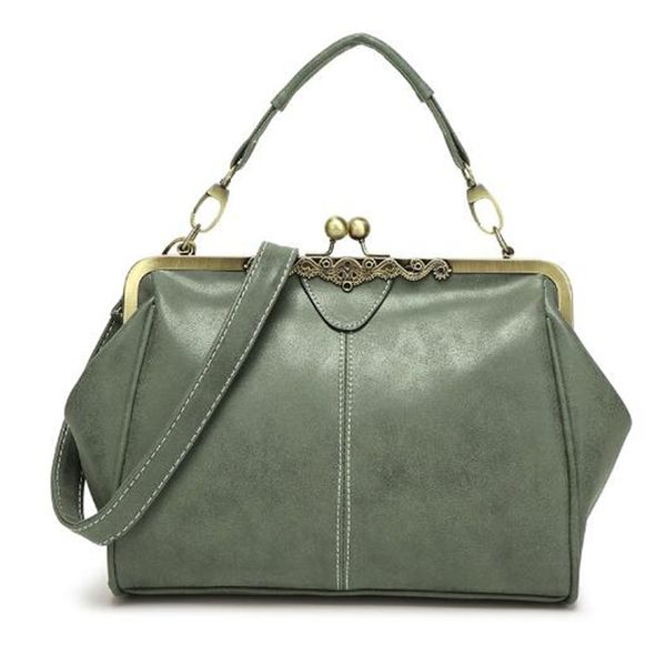 

new women's bag handbag one shoulder oblique straddle bag frosted leather wallet bag british vintage messenger bag bag