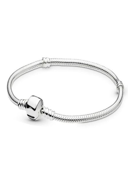 

new fashion bone bracelet bracelet for 925 sterling silver personality wild temperament beads bracelet with original box 600822, Golden;silver