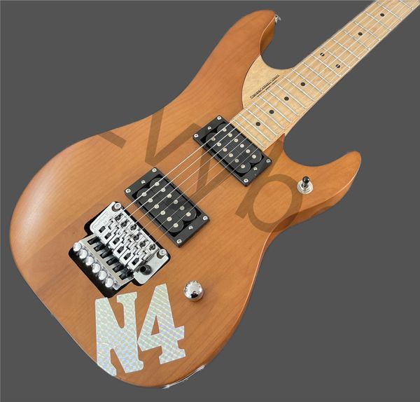 

lvyelectric guitar alder body lip neck and fingerboard n4 letter upper body black open lever pickup can be customized