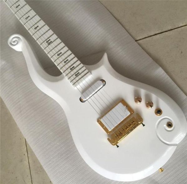 

prince cloud electric guitarwhite electric guitar with maple fingerboard neck with alder body electric guitars3480903