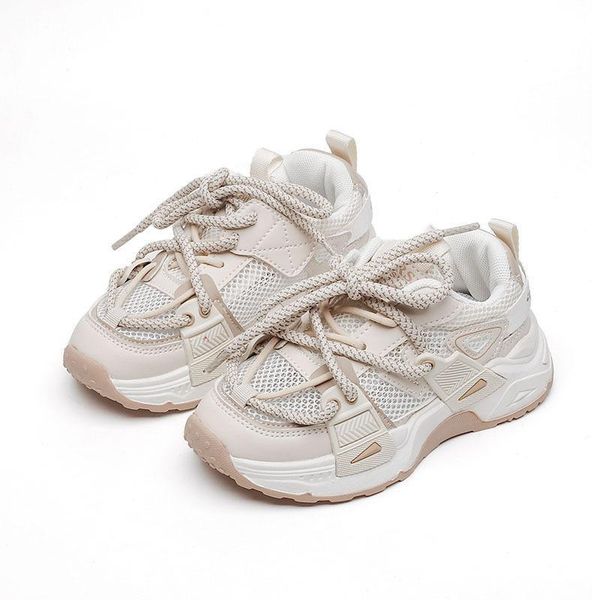 

athletic kids shoes trainers canvas baby child single mesh running spring fashion boys breathable girls f15778, Black