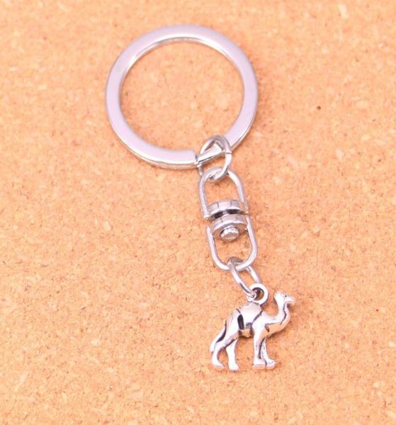 

fashion keychain 1514mm lovely camel pendants diy jewelry car key chain ring holder souvenir for gift4419405, Slivery;golden