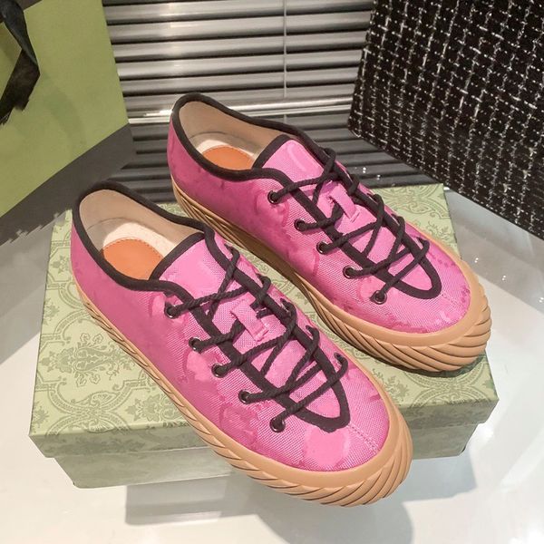 

designer women & men ankle shoes couple thick soled sneakers calfskin fabric pillow feel casual running campus heel size 35-44, Black